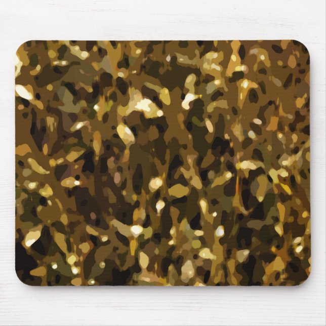 Mousepad Padrão de Abstrato de cor de camo (Frente)