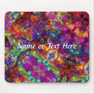 Mousepad Padrão de Abstrato de várias cores