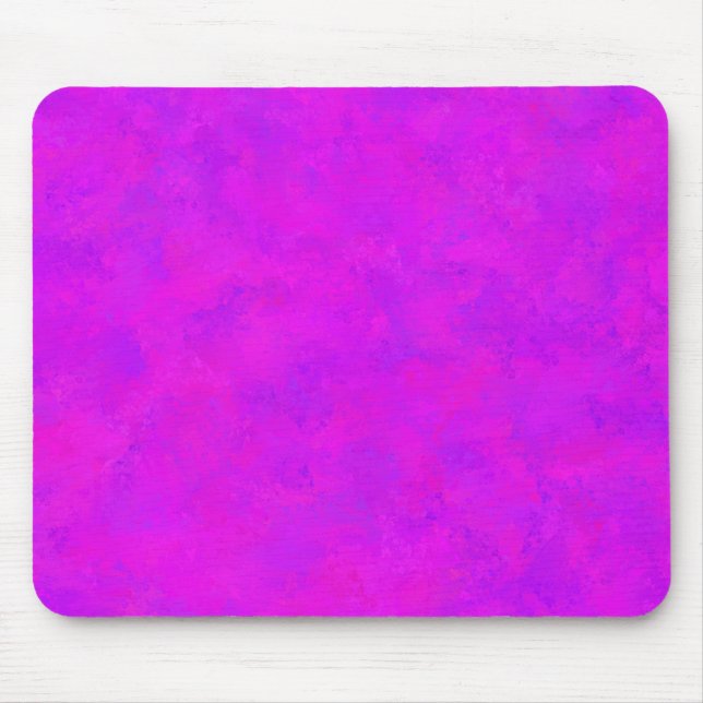Mousepad Padrão de Abstrato rosa púrpura (Frente)