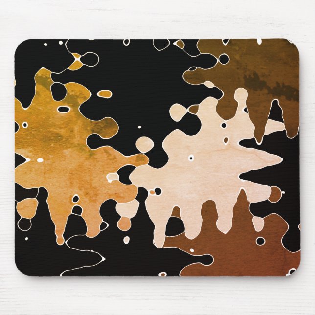 Mousepad Padrão de Abstrato Russo legal (Frente)
