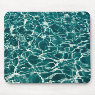 Mousepad Padrão de água azul