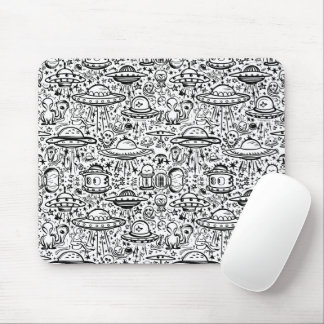 Mousepad Padrão de alienígena