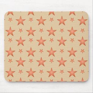 Mousepad Padrão de amido em laranja de gradiente de terraco