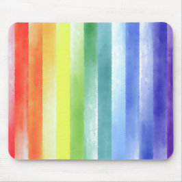 Mousepad Padrão de arco-íris vertical colorido |