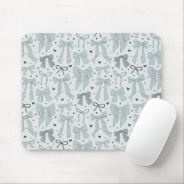 Mousepad Padrão de Arcos Azuis Whimsical