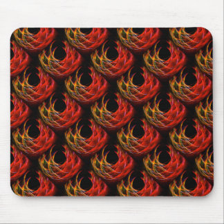 Mousepad Padrão de Arte Abstrata Boho Elegante Moderno Fofo