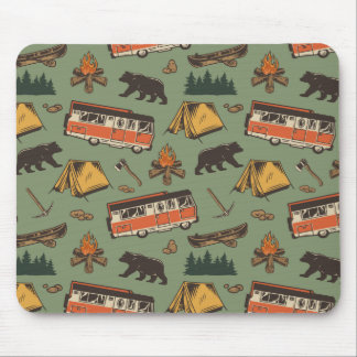 Mousepad Padrão de Aventuras de Camp Motodoméstico