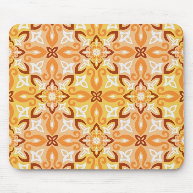 Mousepad Padrão de azulejos cerâmicos (Frente)