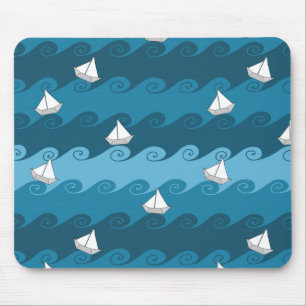 Mousepad Padrão de Barras de Papel