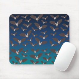 Mousepad Padrão de Bat de Spooky Bonito