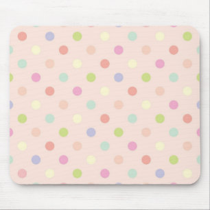 Mousepad padrão de bolinhas