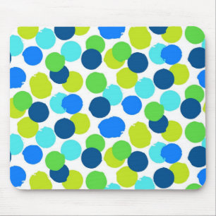 Mousepad padrão de bolinhas