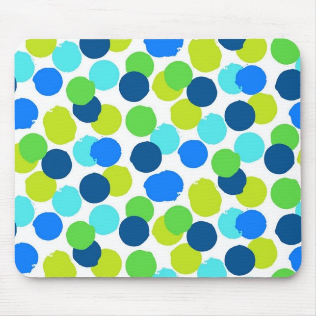 Mousepad padrão de bolinhas (Frente)