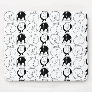 Mousepad Padrão de Bumbuns de Hamster