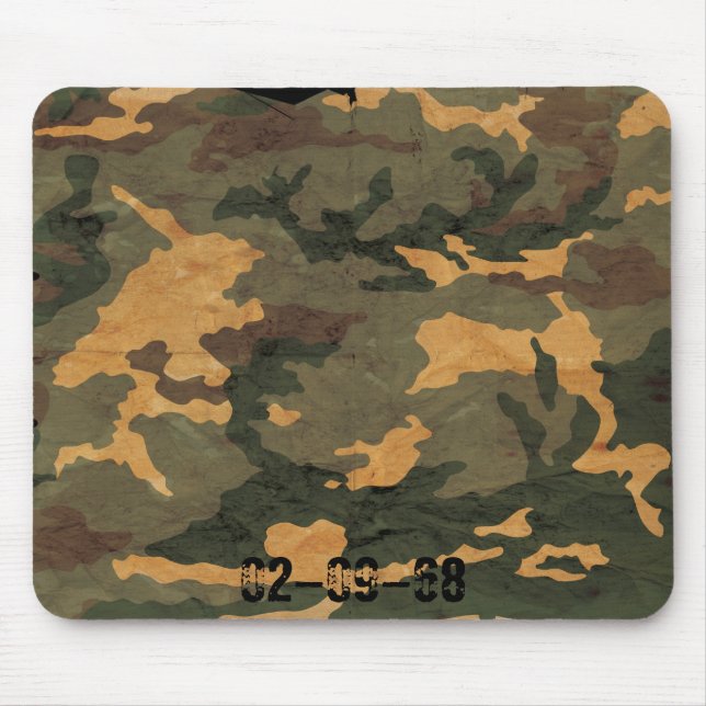 Mousepad Padrão de Camuflagem (Frente)