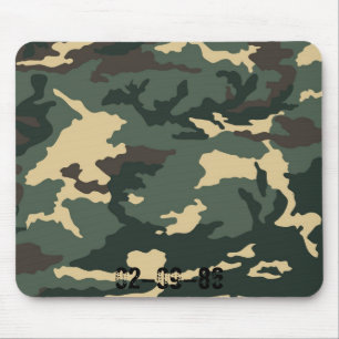Mousepad Padrão de Camuflagem