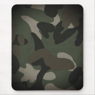 Mousepad Padrão de Camuflagem Militar Clássico