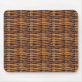 Mousepad Padrão de cesta do Wicker
