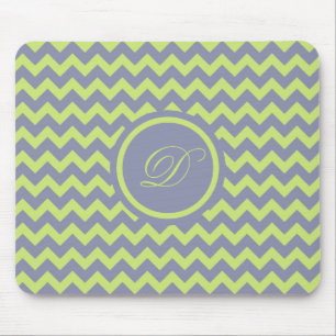 Mousepad Padrão De Cevon Da Cinza Verde E Azul