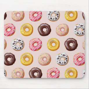 Mousepad Padrão de Compro da padaria de rosquinha