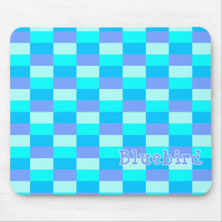 Mousepad Padrão de cor azul neon