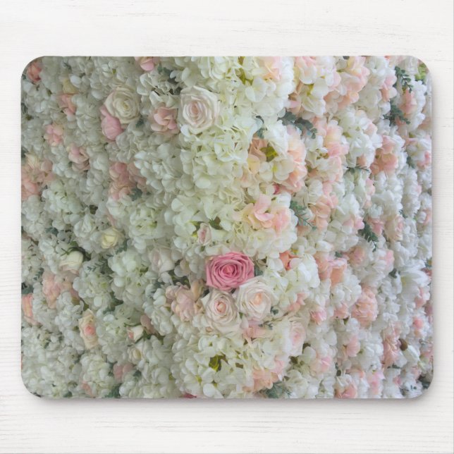 Mousepad Padrão de cor-de-rosa fluorescente do rosa (Frente)