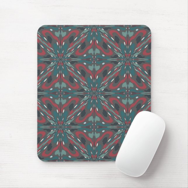 Mousepad Padrão de Cores Tribal do Sudoeste Nativo (Com mouse)