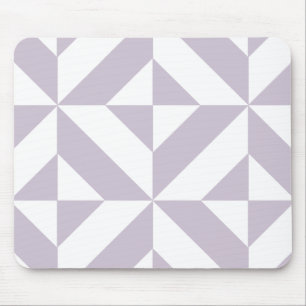 Mousepad Padrão de Cubo de Deco Geométrico de Uvas Legal Pá