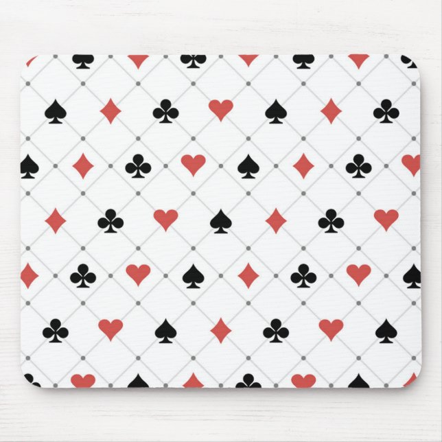 Mousepad Padrão de Deck of Cards (Frente)