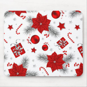 Mousepad Padrão de decoração de Natal