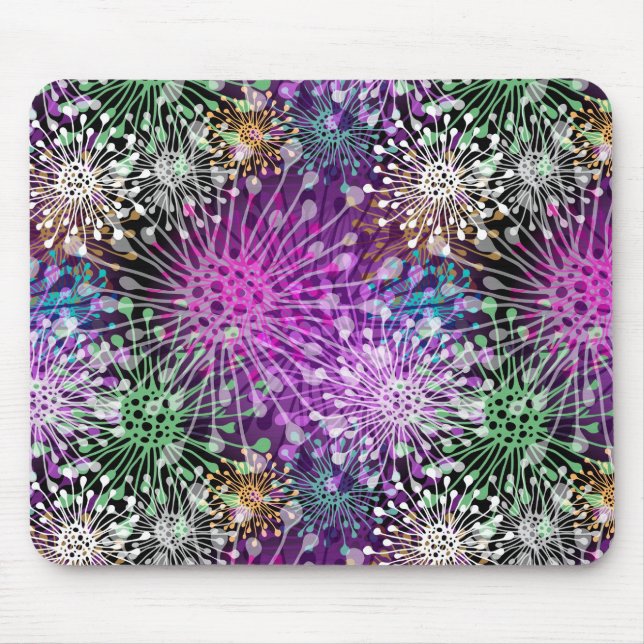 Mousepad Padrão de detecção vívido (Frente)