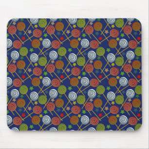 Mousepad Padrão de doces Padrão do lombo pirulito 17