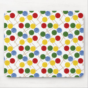 Mousepad Padrão de doces   Padrão do lombo   pirulito 21