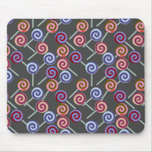 Mousepad Padrão de doces Padrão do lombo pirulito 27