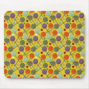 Mousepad Padrão de doces Padrão do lombo pirulito 30
