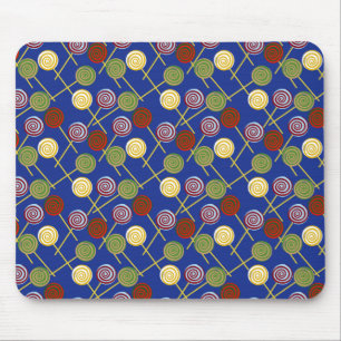 Mousepad Padrão de doces Padrão do lombo pirulito 4