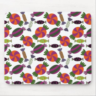 Mousepad Padrão de doces Padrão do lombo pirulito 51