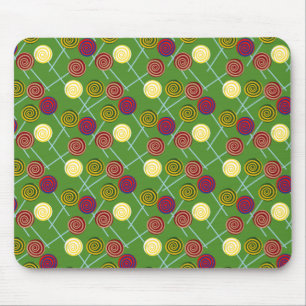 Mousepad Padrão de doces Padrão do lombo pirulito 58