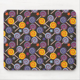 Mousepad Padrão de doces Padrão do lombo pirulito 9