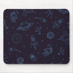 Mousepad Padrão de espaço