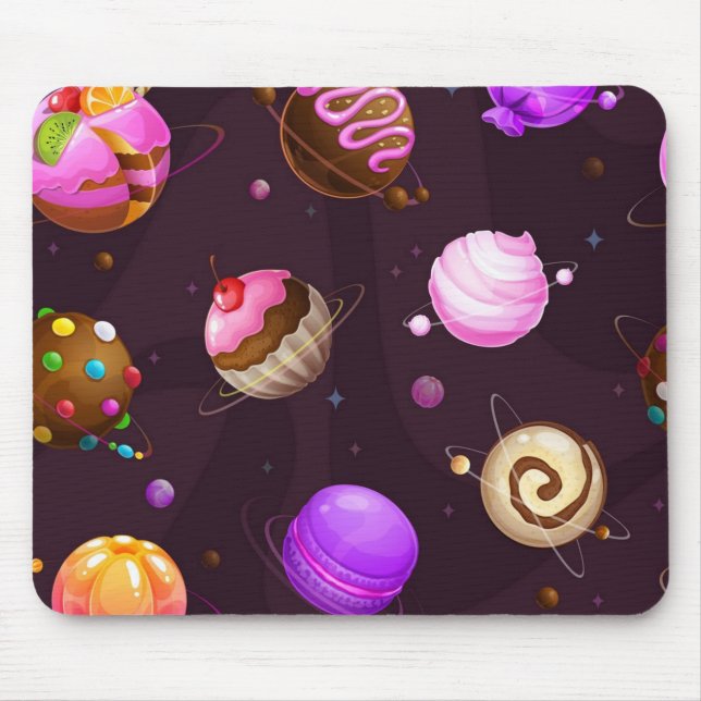 Mousepad Padrão de espaço (Frente)