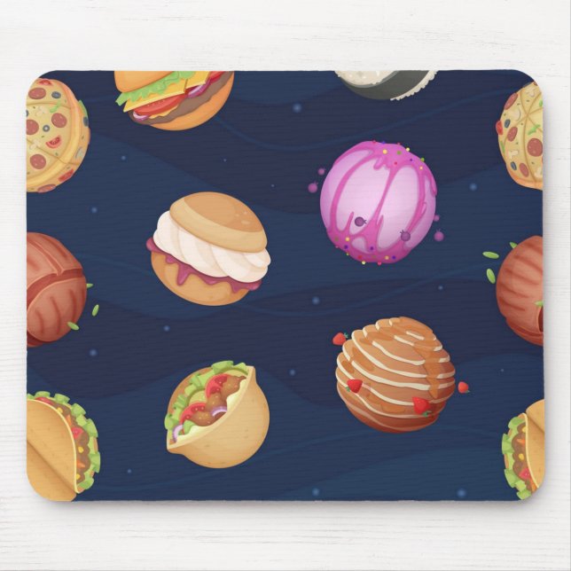 Mousepad Padrão de espaço (Frente)
