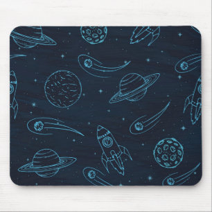 Mousepad Padrão de espaço