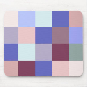 Mousepad Padrão de estilo de Xadrez legal, cores adoráveis