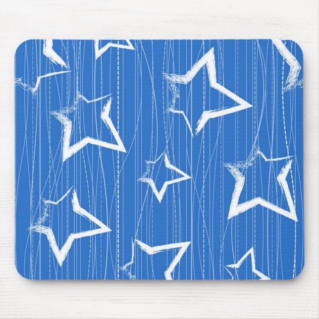 Mousepad Padrão de estrelas (Frente)