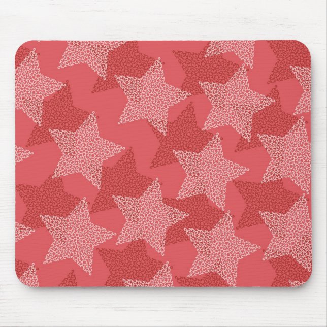 Mousepad Padrão de estrelas (Frente)