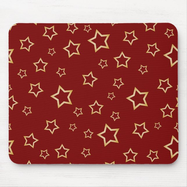 Mousepad Padrão de estrelas (Frente)