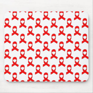 Mousepad Padrão de Faixa Vermelha