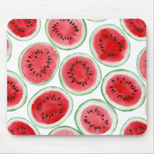 Mousepad Padrão de fatias de melancia