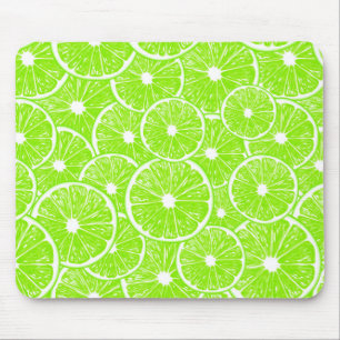 Mousepad padrão de fatias do limão